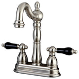 Kingston Brass 4" Centerset Bar Faucet, Brushed Nickel