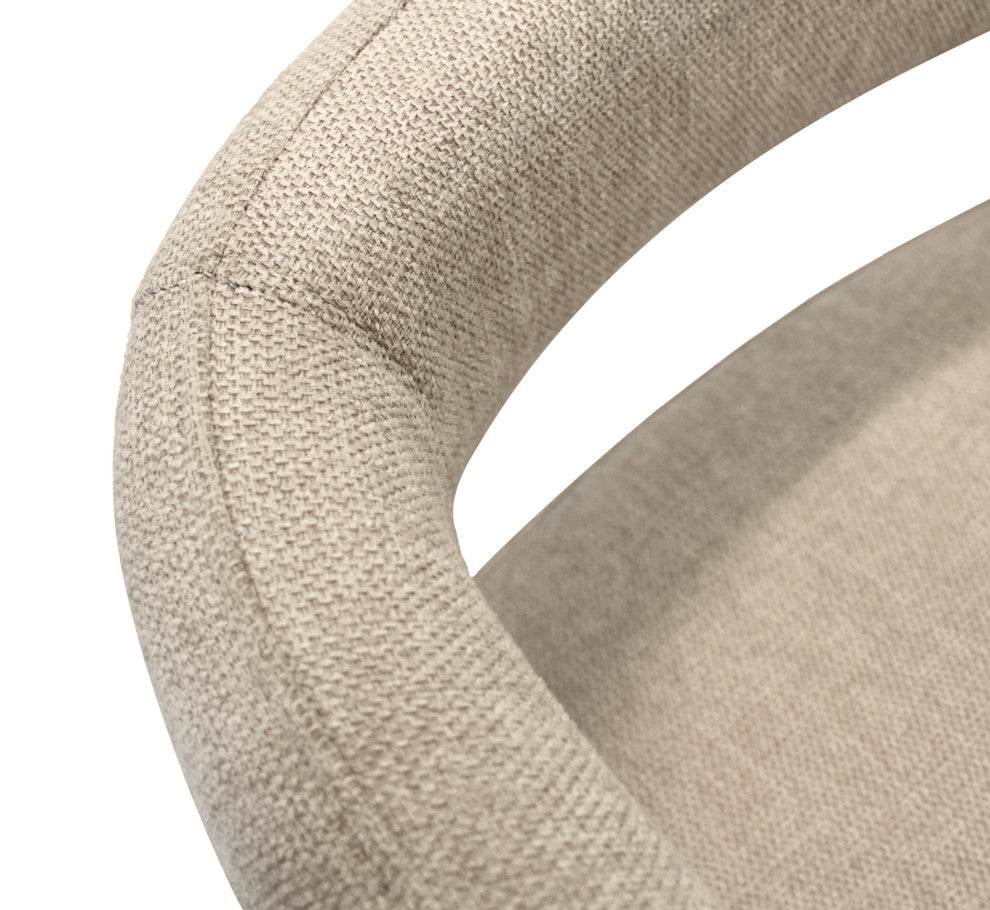 Cole 5-Piece Counter Set With Gathering Table And 4 Galway Ivory Counter Chairs