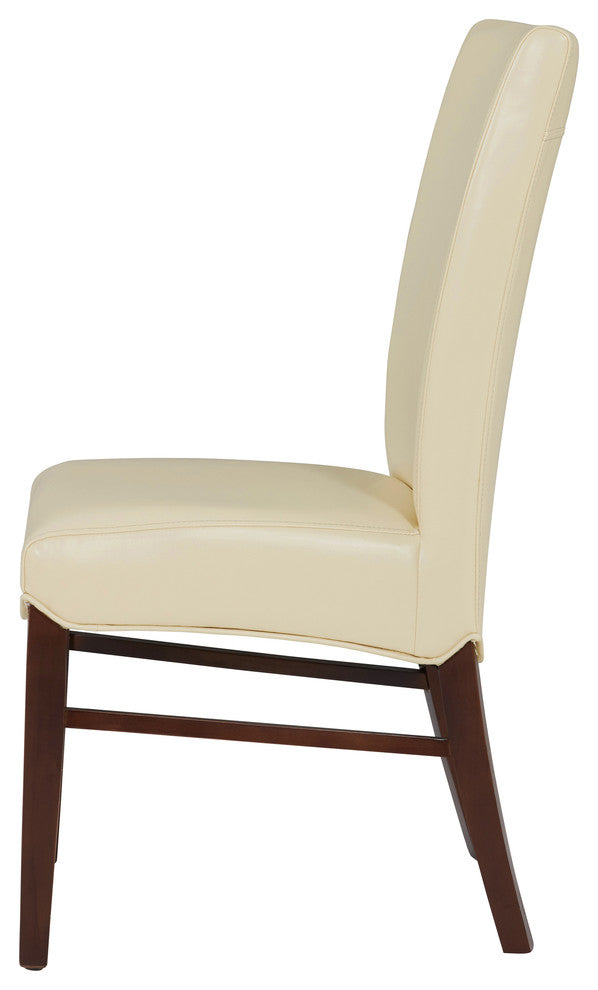 Milton Fabric Dining Side Chair, Cream