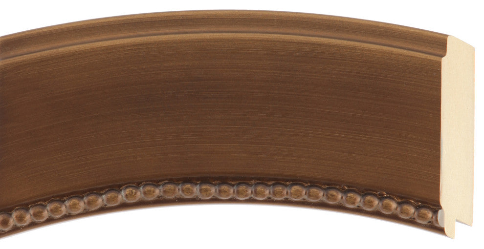 Yvonne Framed Vanity Mirror, Crescent Cathedral, 28.4"x36.4", Autumn Bronze