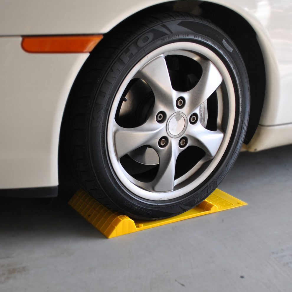Park Right Parking Mat, Yellow