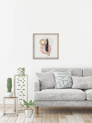 "Perfect Slice" Framed Painting Print, 24x24