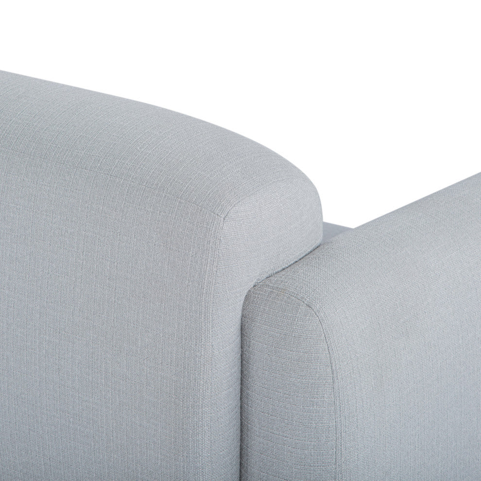 Metro, Tulum 3 Seater Sofa, Light Gray