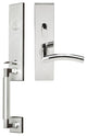 Brussels Lever, Mortise Entry Handleset, Right Hand, Polished Stainless Steel
