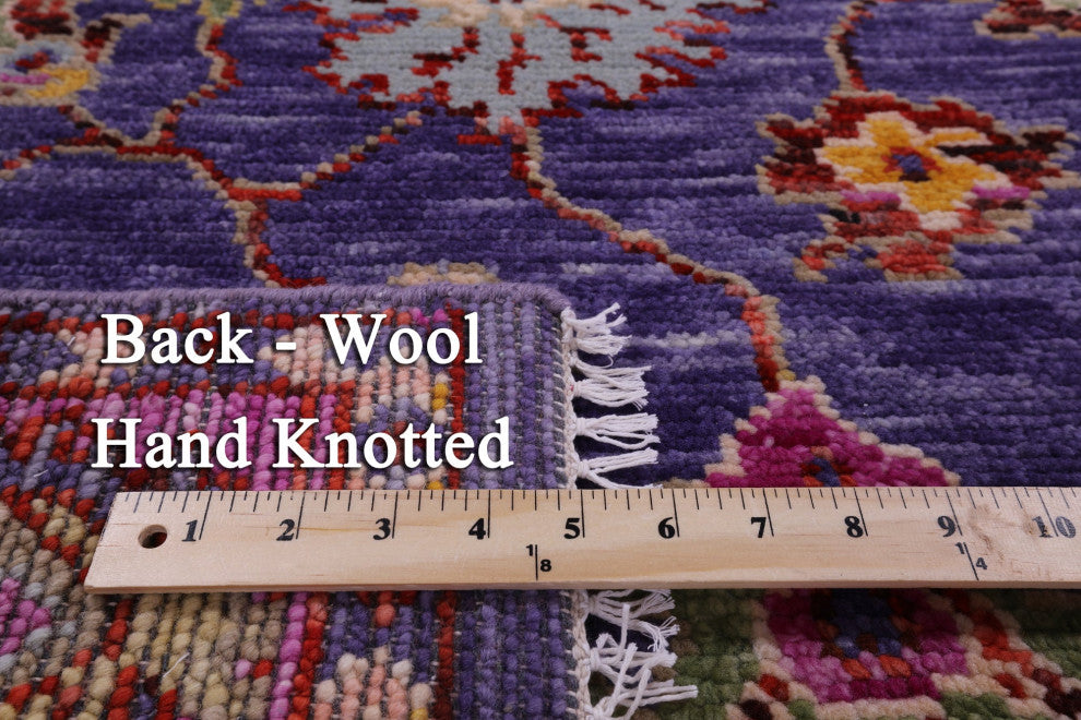 Turkish Oushak Hand Knotted Wool Rug 4' 0" X 6' 4" - Q15886