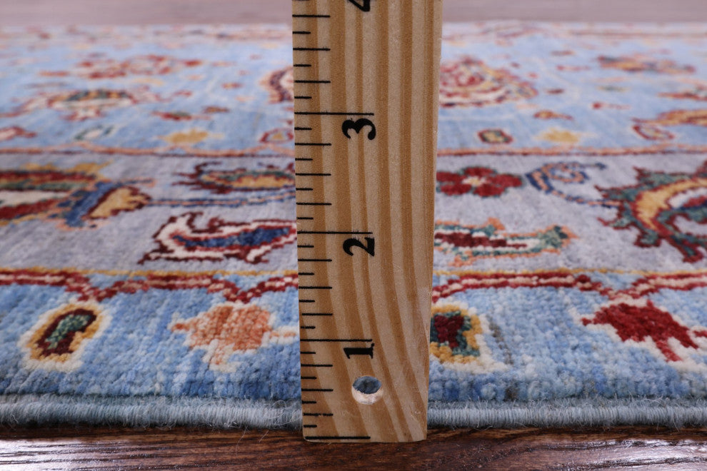 2' 10" X 9' 10" Runner Persian Tabriz Handmade Wool Rug Q10228