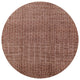 Ahgly Company Indoor Round Mid-Century Modern Area Rugs, 6' Round