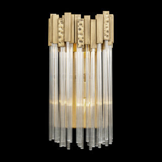 Matrix 2-Light Wall Sconce in Havana Gold