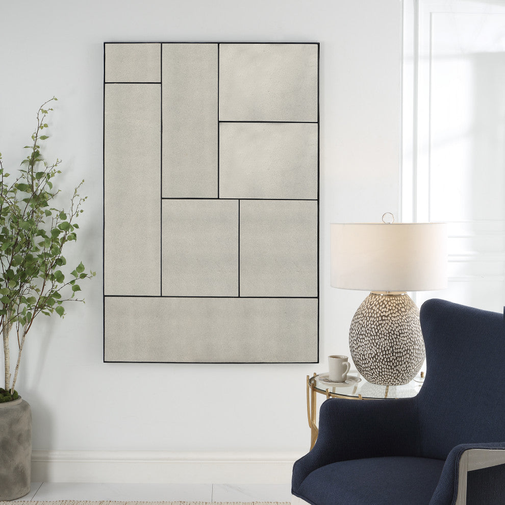 Uttermost Puzzle-Piece Oversized Mirror