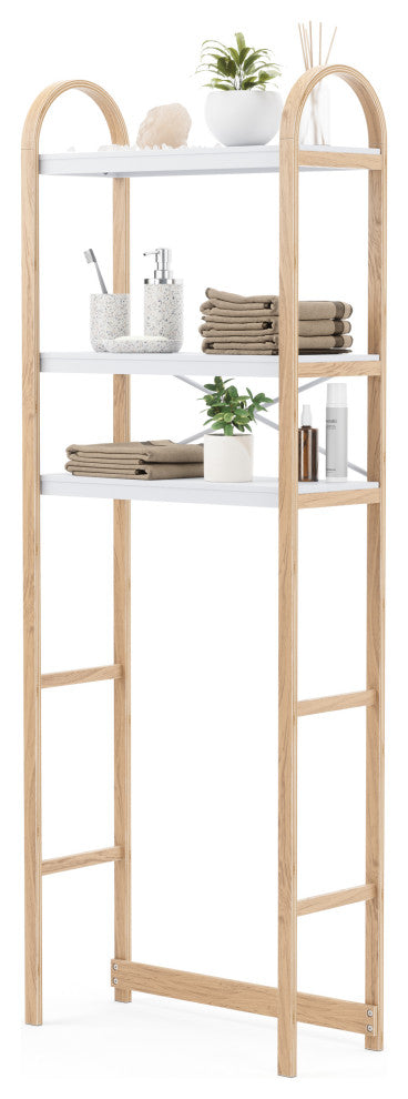 Umbra Bellwood Over the Toilet Shelf White/Natural