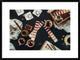 "Shades Of Coffee" Framed Digital Print by Dina Belenko, 32x24"