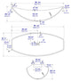 HammockTub1-WM Suspended Wall Mount Tub