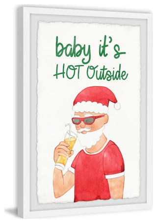 "Drink a Cold Lemonade" Framed Painting Print, 30x45