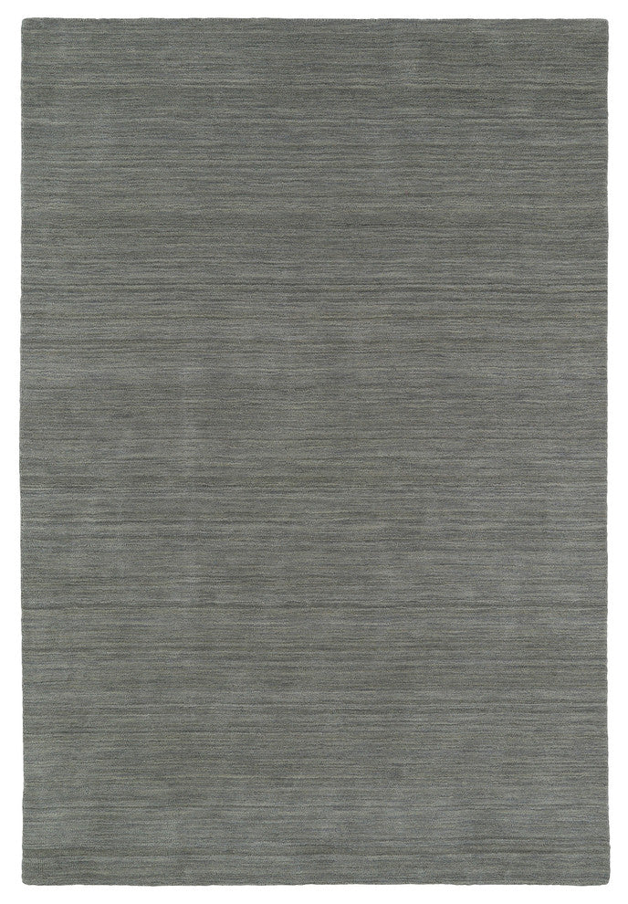 Kaleen Hand Made Renaissance Wool Rug, Silver, 9''6"x13''