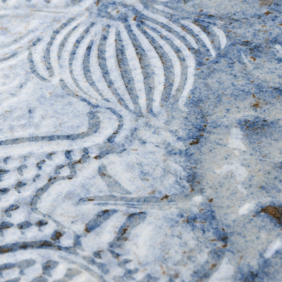 Gaudi React Hex Marina Porcelain Floor and Wall Tile