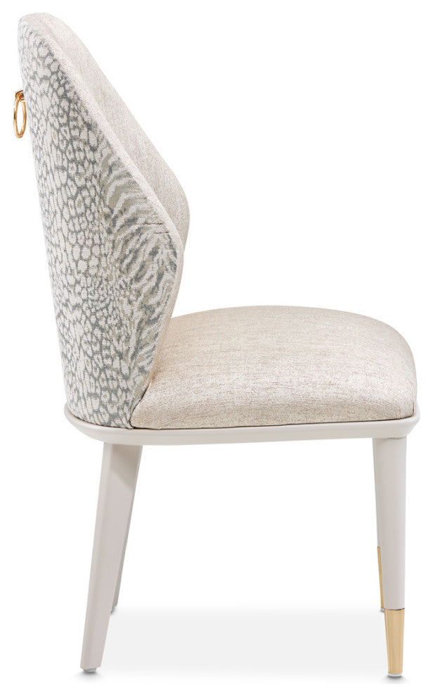 Lisbon Dining Side Chair, Set of 2, Silken Matte Cream