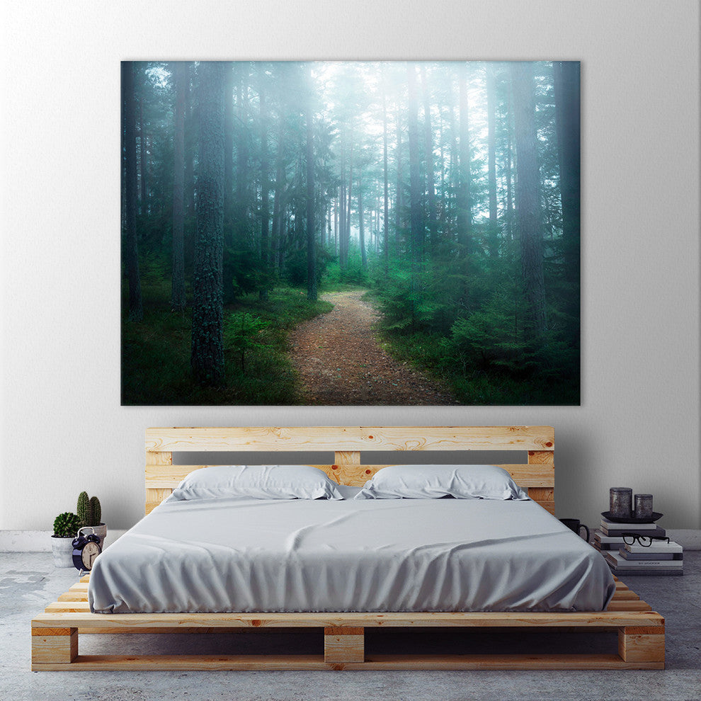 Lindsten - The forest of secrets Fine Art Giant Canvas Print, 72"x54"