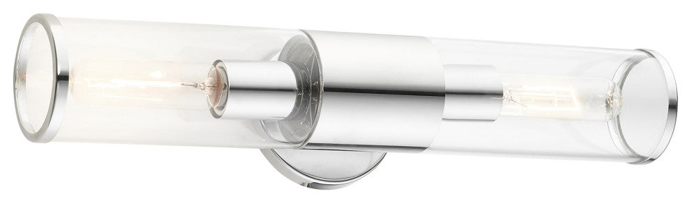 Polished Chrome Nautical, Contemporary, Urban, Industrial Vanity Sconce