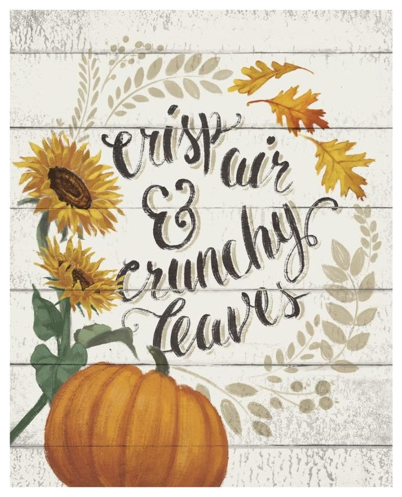 "Harvest Delight III on White" Digital Paper Print by Janelle Penner, 18"x22"