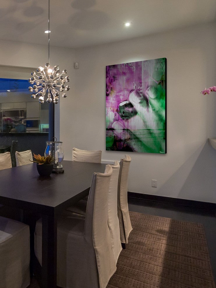 "Amethyst" Print on Brushed Aluminum, 24"x36"