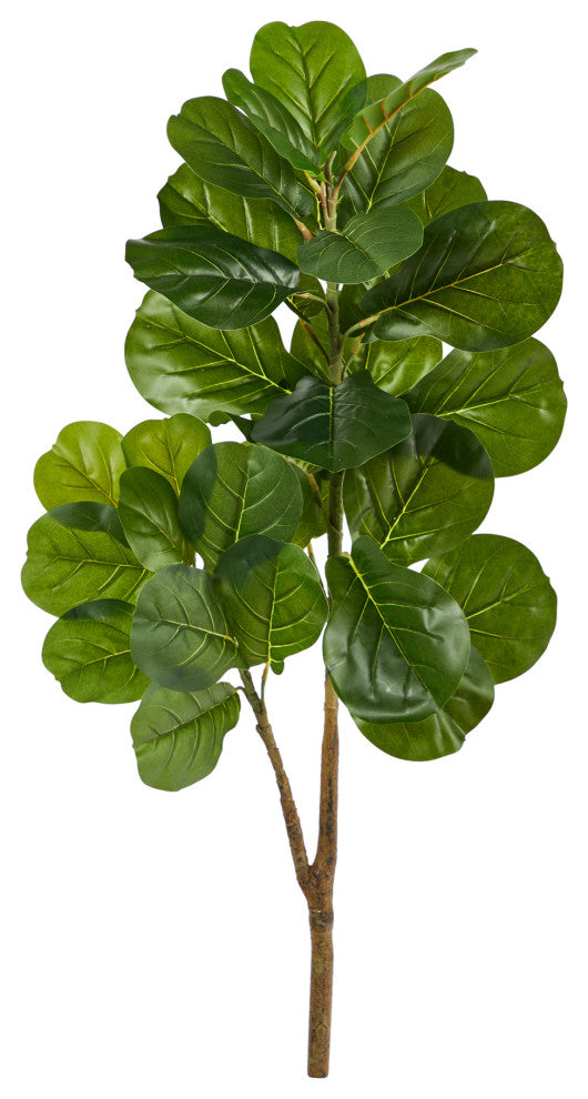 3.5' Fiddle Leaf Fig Artificial Tree, No Pot