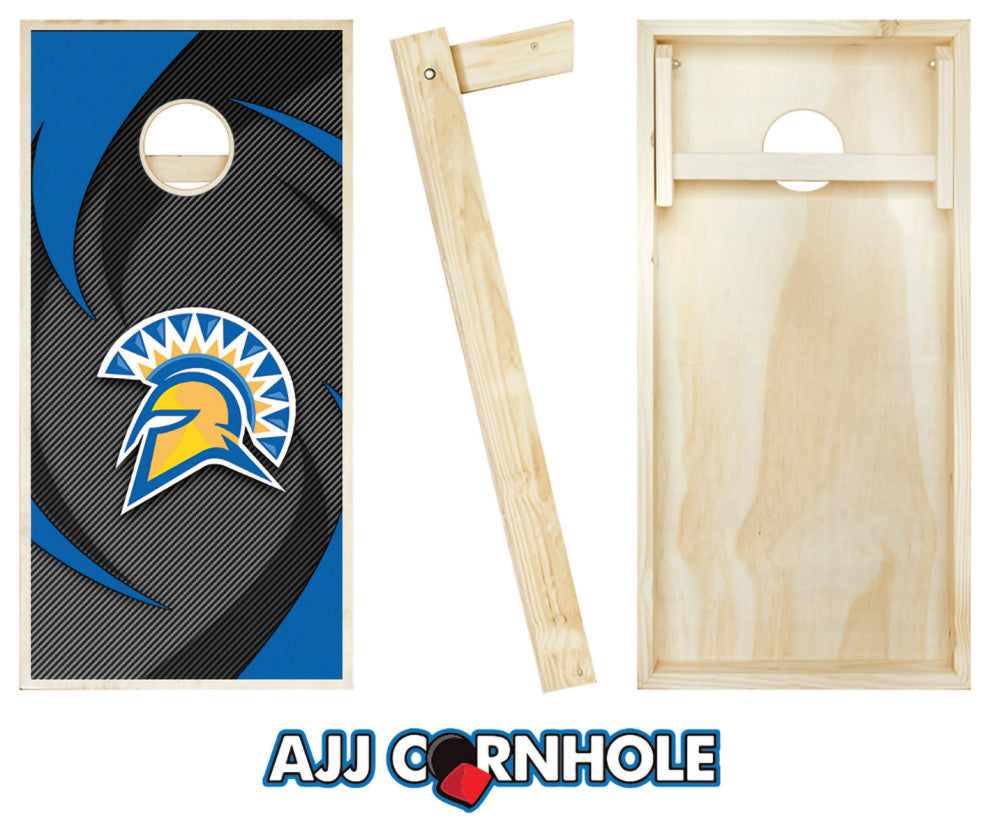 San Jose State Swoosh Cornhole Set