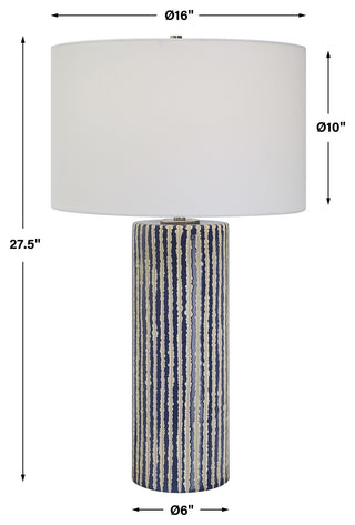 Havana Blue Table Lamp