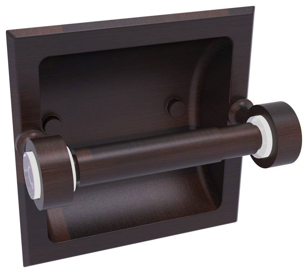 Pacific Grove Recessed Toilet Paper Holder, Venetian Bronze