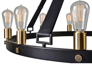 Uttermost Marlow 12 Light Circle Chandelier