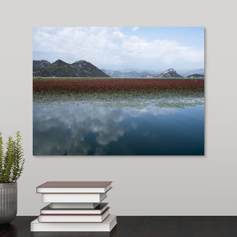 "From River to Lakeside" Wrapped Canvas Art Print, 16"x12"x1.5"