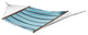 Sunbrella Quilted Hammock, Double Token Surfside