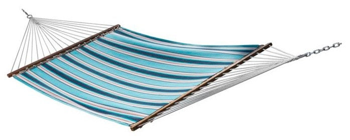 Sunbrella Quilted Hammock, Double Token Surfside