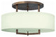 Hinkley Hampton LED Semi-Flush Mount, Brushed Bronze