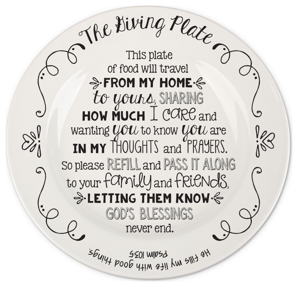 Decorative Plate, The Giving Plate
