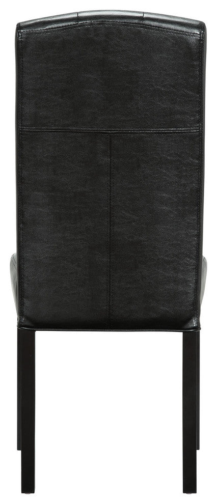 Modern Contemporary Kitchen Dining Side Chair Black