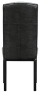 Modern Contemporary Kitchen Dining Side Chair Black