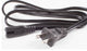 UL Listed 2 Prong Ac Power Cable For Power Supplies, 4'