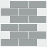 Grey Subway Peel & Stick Backsplash