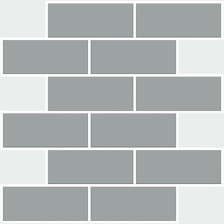 Grey Subway Peel & Stick Backsplash