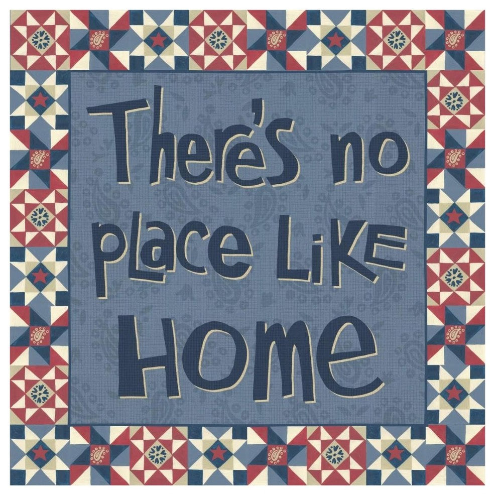 "American Country IV" Digital Paper Print by Anne Tavoletti, 32"x32"