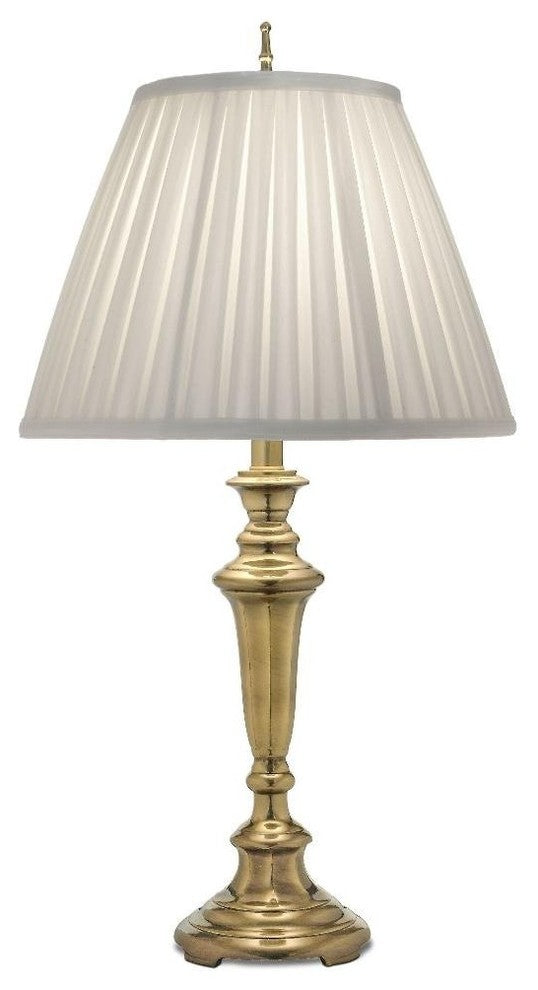 Stiffel Burnished Brass Table Lamp