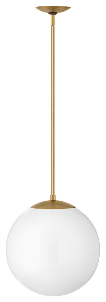 Hinkley Lighting 3744 Warby 1 Light 14"W Pendant - Heritage Brass