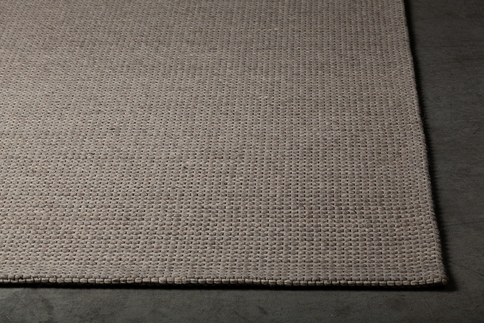 Aspen Handwoven Contemporary Rug, Taupe/Beige, Rectangular 7'9x10'6