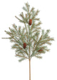 Vickerman E150904 25" Blue Spruce Artificial Christmas Spray