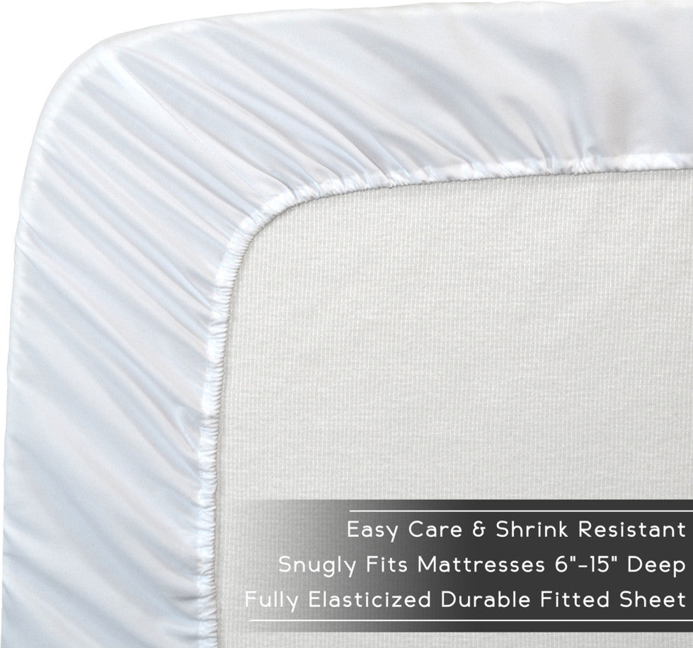 Comforter, Sheet, and Bed Skirt, Black, White, Black, Split Queen