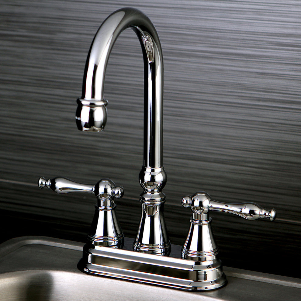 Kingston Brass Bar Faucet, Polished Chrome