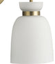 Lexie Collection Contemporary Vanity Light, Brushed Gold