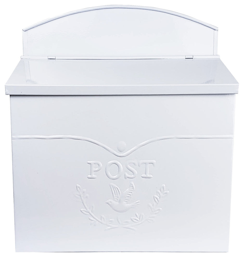 NACH Chelsea Post Mailbox, White