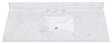 Avanity EUT49-RS 49" Engineered Stone Vanity Top - Cala White
