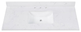 Avanity EUT49-RS 49" Engineered Stone Vanity Top - Cala White